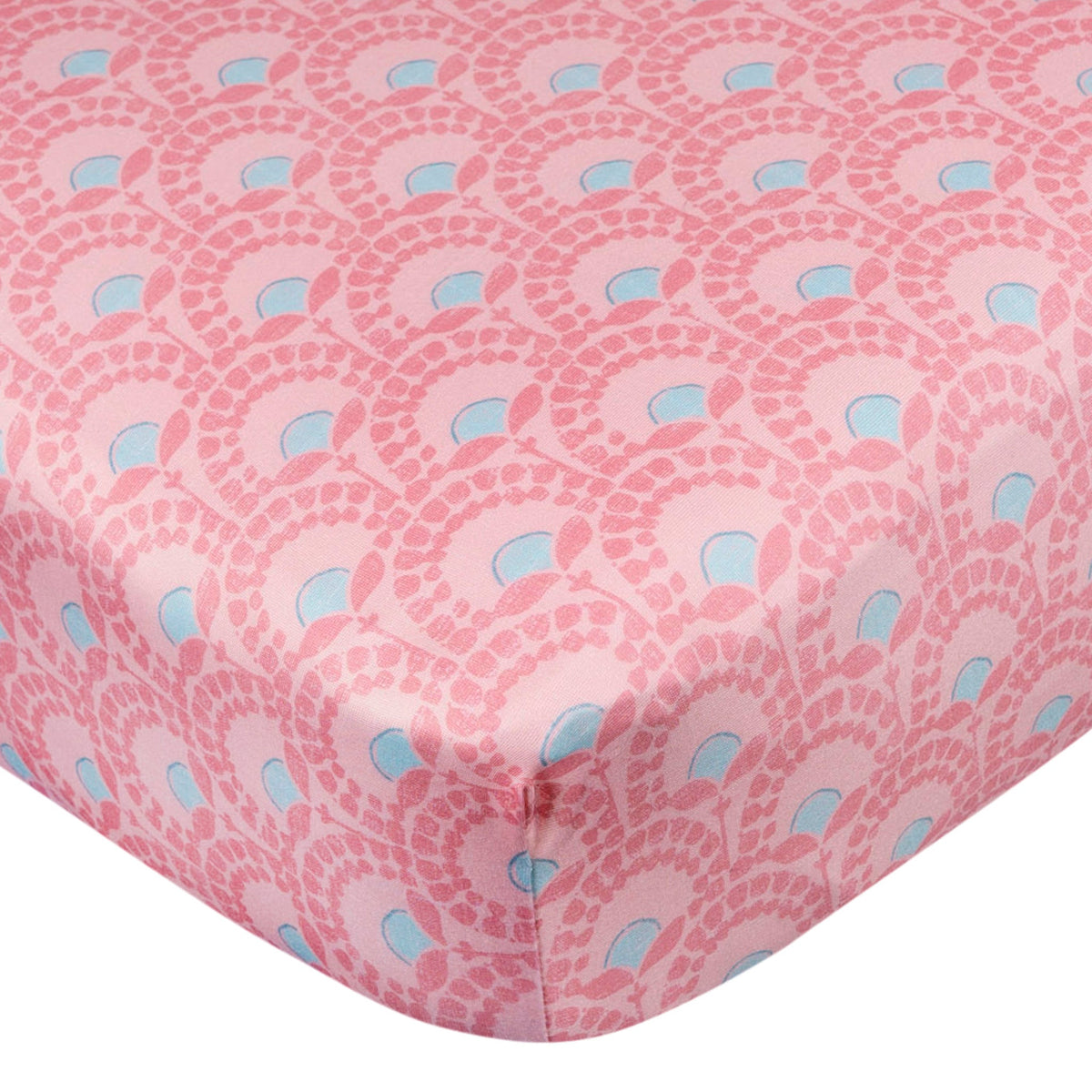 2-Pack Baby Girls Animal Geo Crib Sheet, view 3