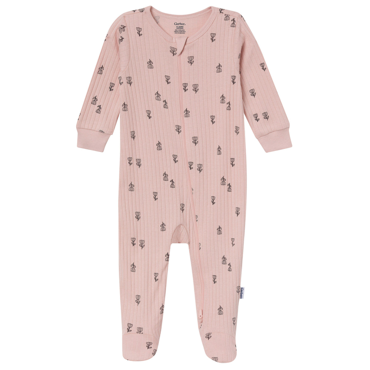 2-Pack Baby Girls Floral Sleep 'N Play