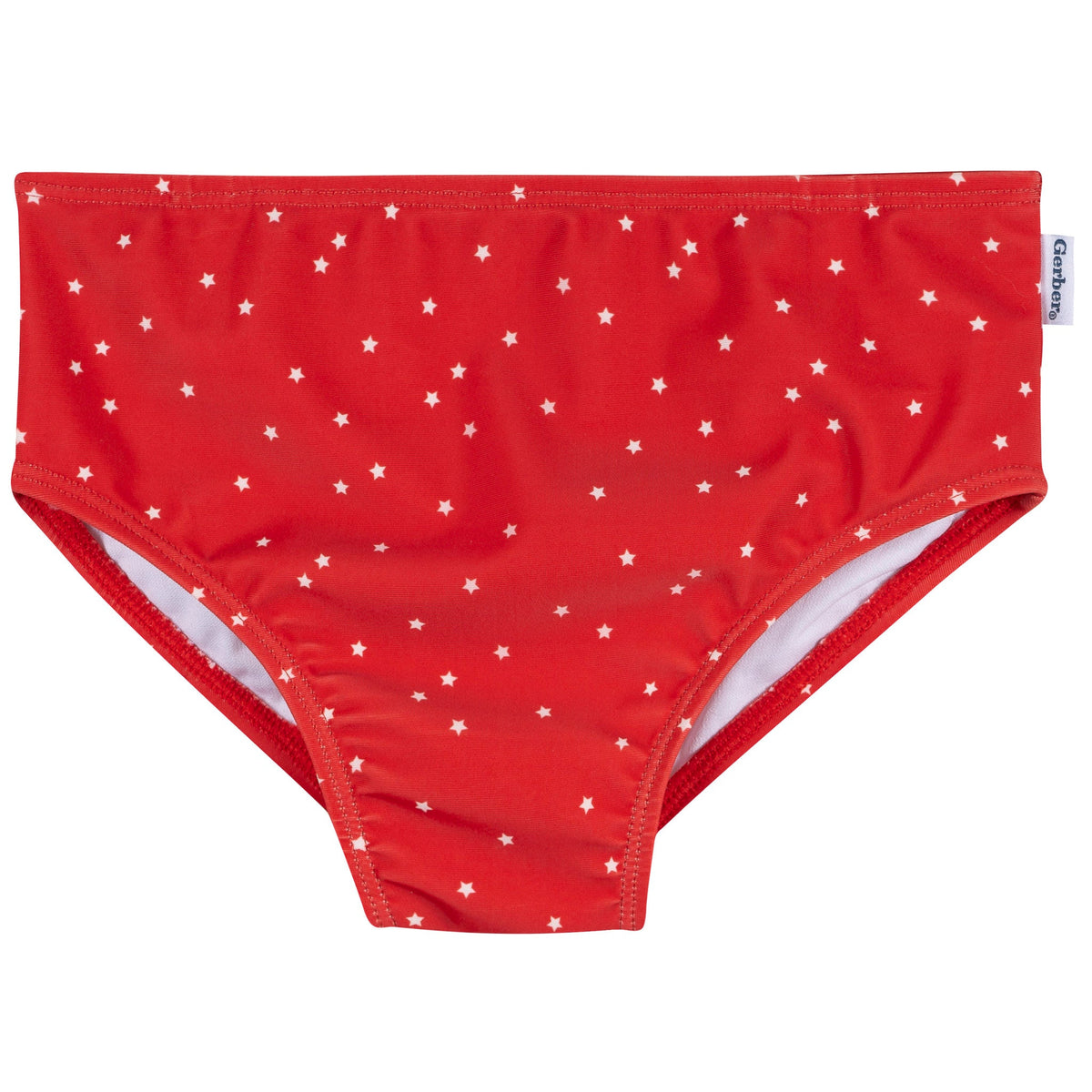 2-Piece Baby & Toddler Girls Usa Flag Rashguard and Bottoms, view 4