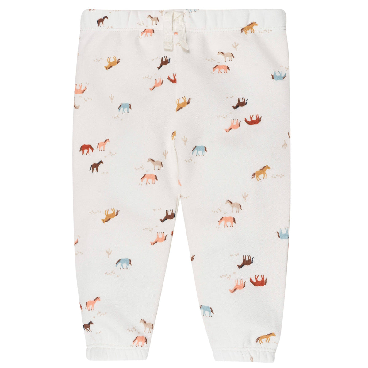 2-Piece Baby & Toddler Girls Western Horses Fleece Outfit Set, view 5