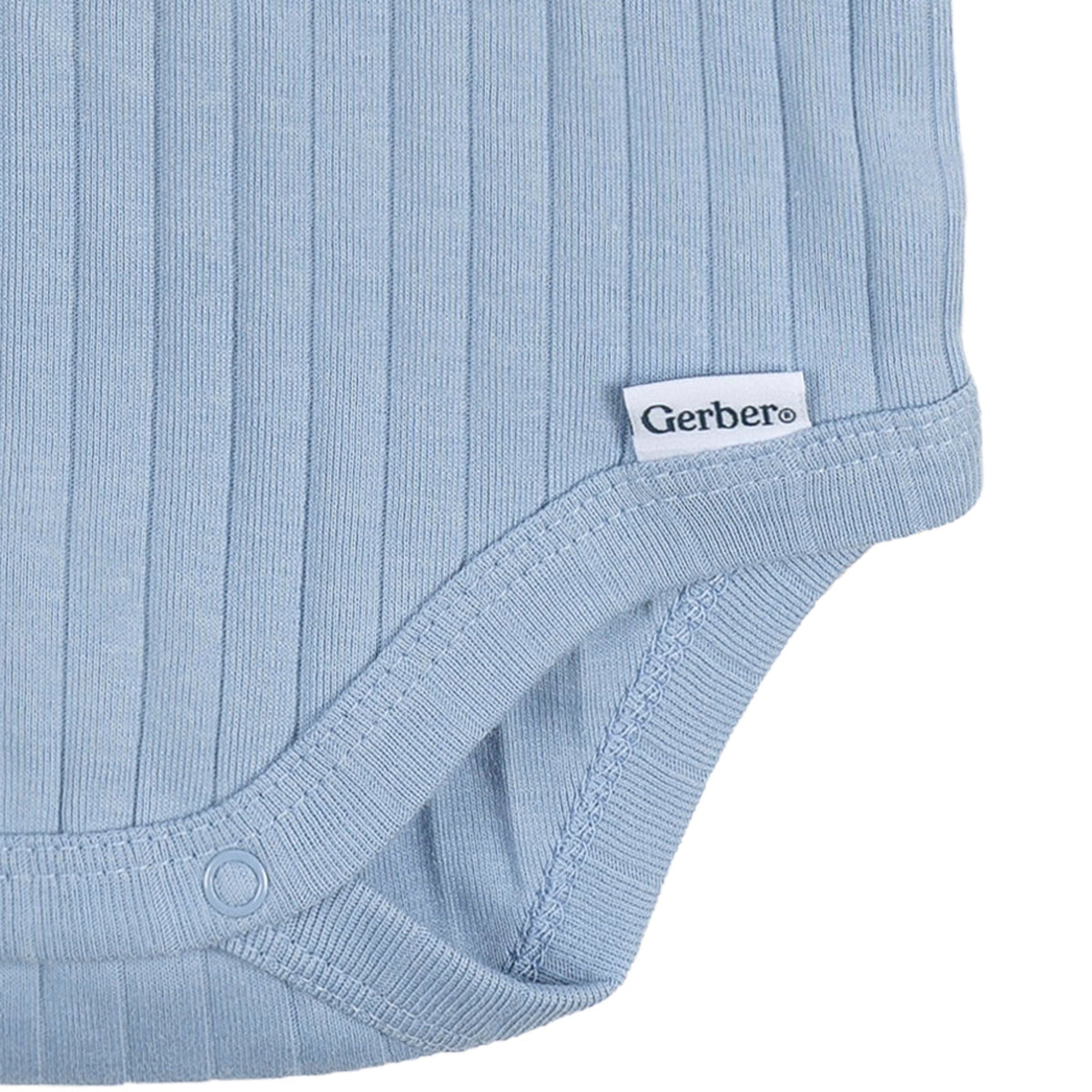 2-Piece Baby Boys Blue Bodysuit and Pant Set-Gerber Childrenswear Wholesale
