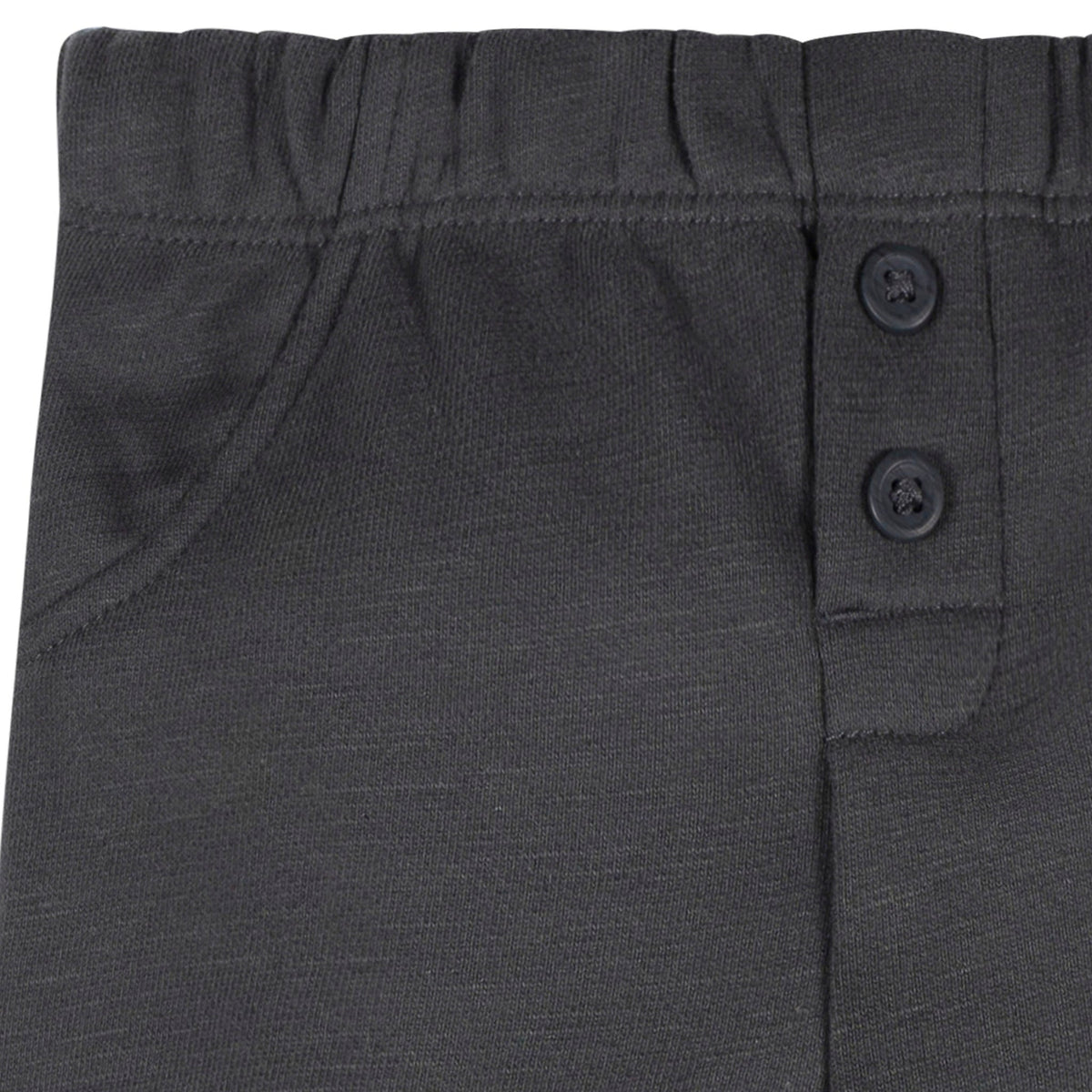 2-Piece Baby Boys Gray Arcon Top & Joggers, view 4