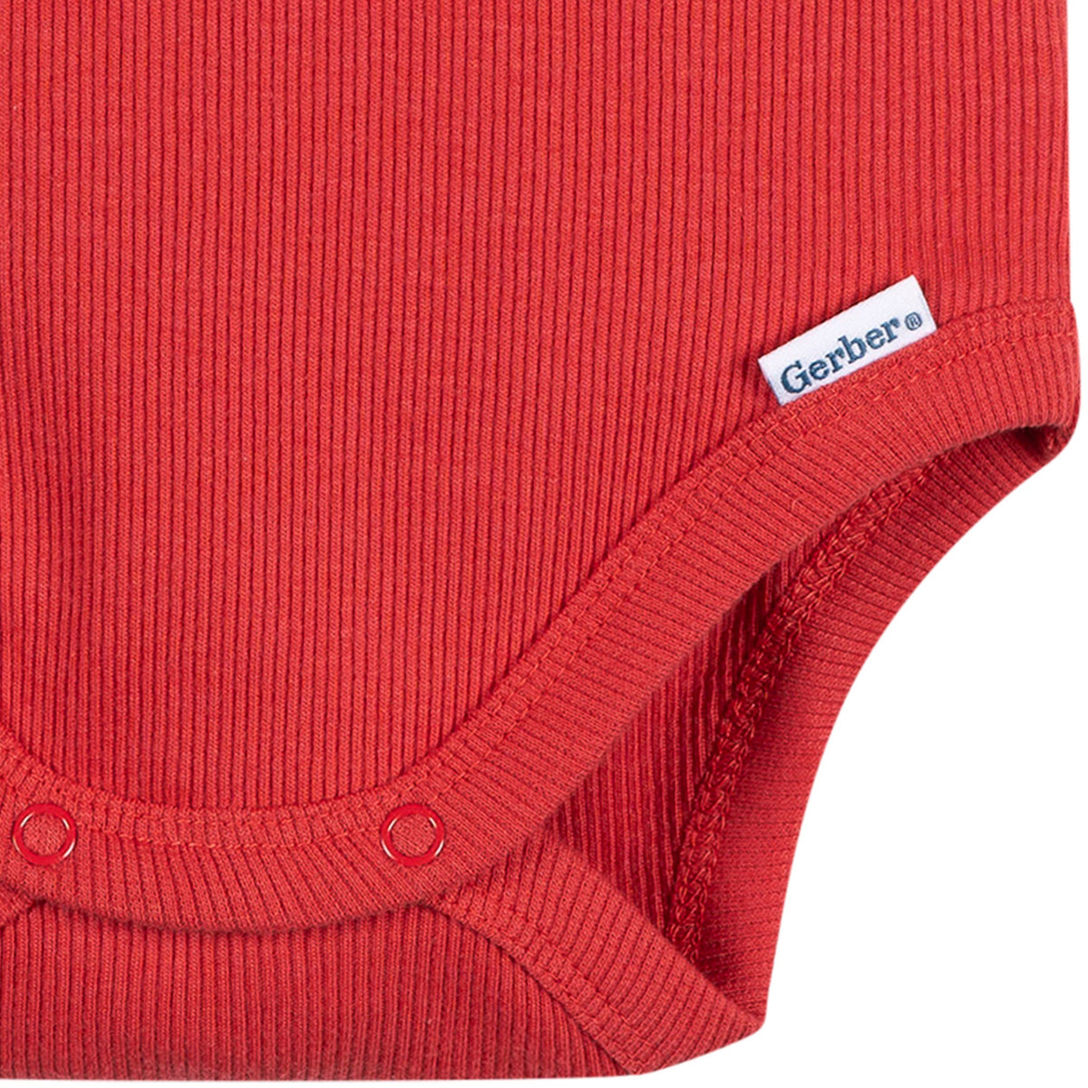2-Piece Baby Boys Red Bodysuit & Shorts Set, view 4