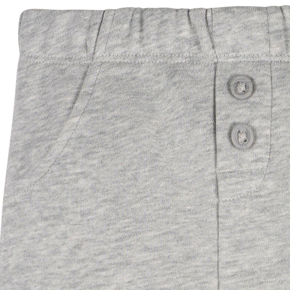 2-Piece Baby Boys White Top & Joggers, view 4