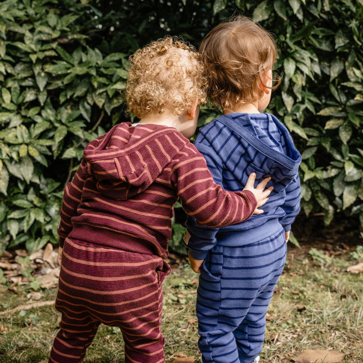 2-Piece Baby Girls Fig Hooded Jacket & Jogger Set-Gerber Childrenswear Wholesale