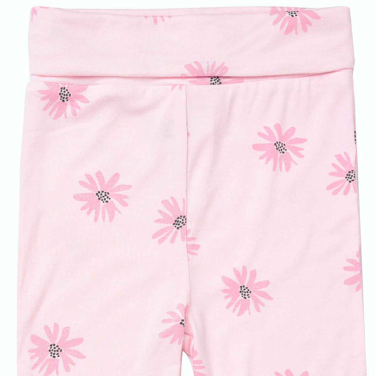 2-Piece Baby Girls Pink Floral Onesie® Pant Set-Gerber Childrenswear Wholesale