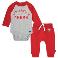 2-Piece Baby Neutral 49ers Onesies® Bodysuit and Jogger Set