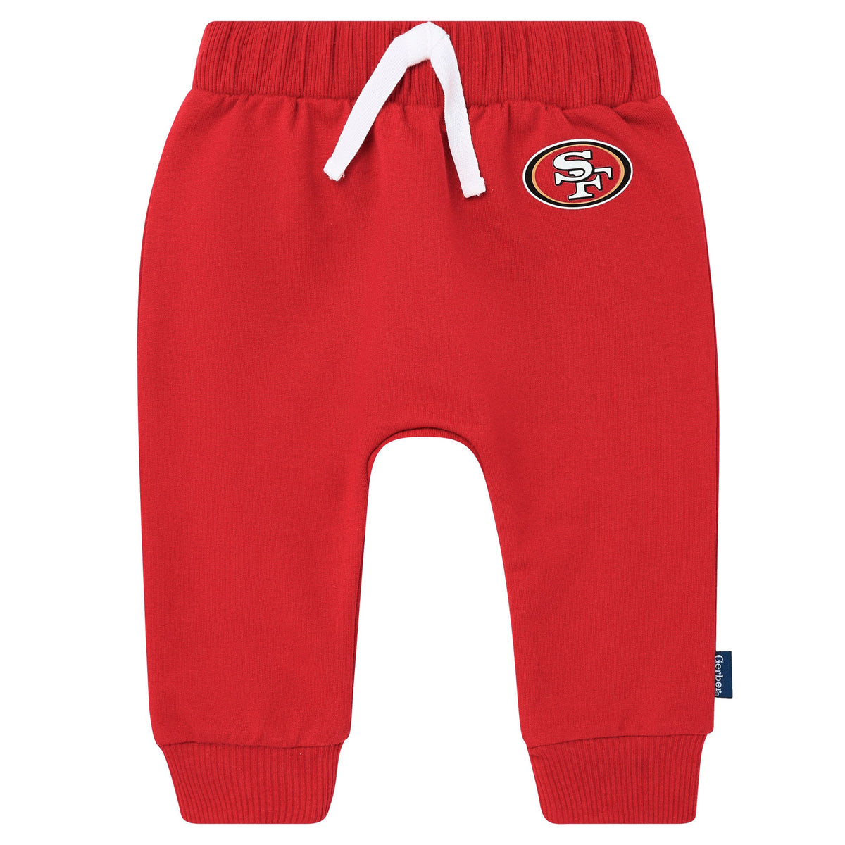 2-Piece Baby Neutral 49ers Onesies Bodysuit and Jogger Set, view 3