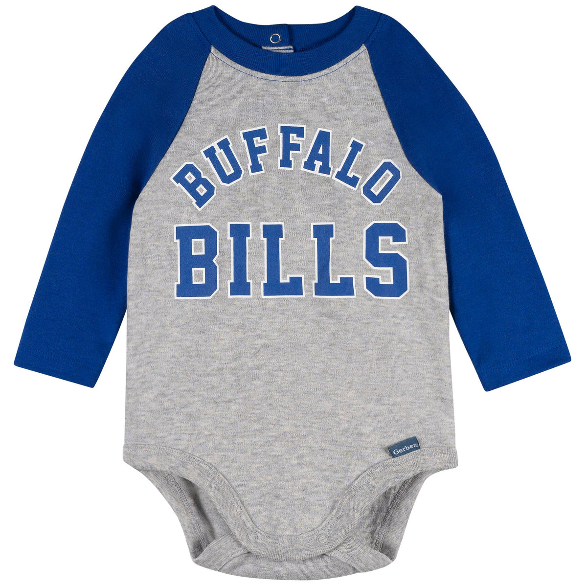 2-Piece Baby Neutral Buffalo Bills Bodysuit and Jogger Set, view 2