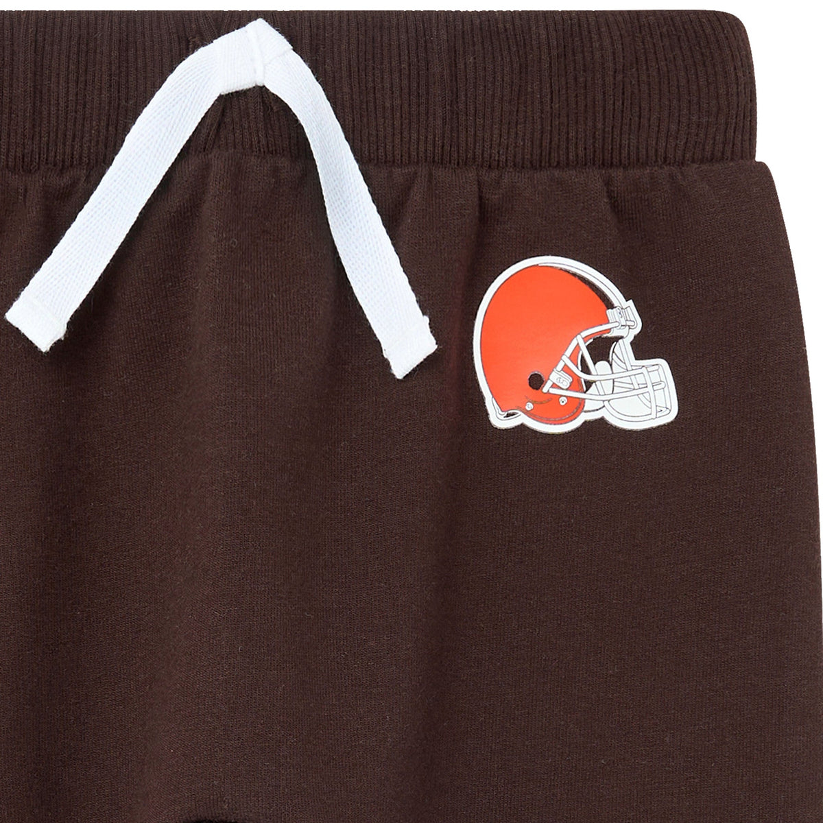 2-Piece Baby Neutral Cleveland Browns Bodysuit and Jogger Set, view 4