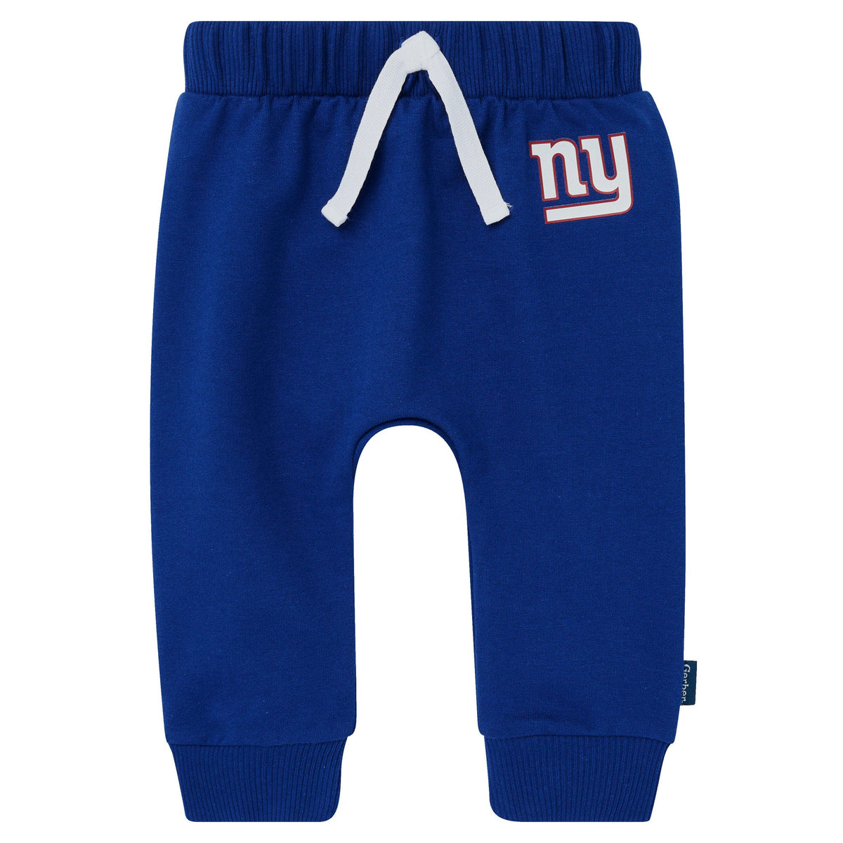 2-Piece Baby Neutral New York Giants Bodysuit and Jogger Set, view 3