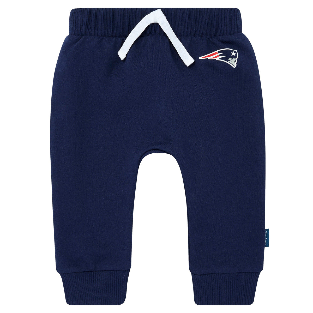 2-Piece Baby Neutral New England Patriots Bodysuit and Jogger Set, view 3