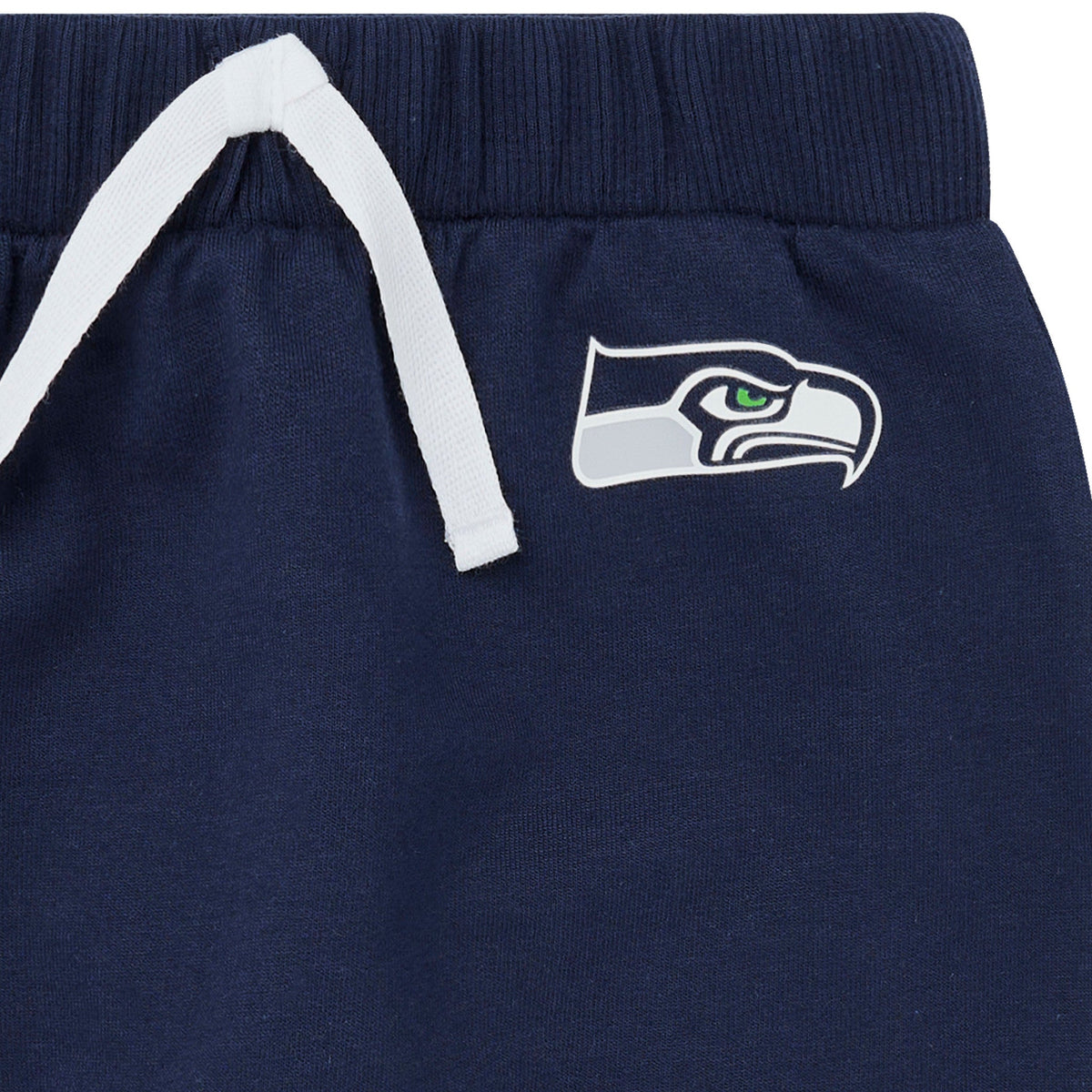 2-Piece Baby Neutral Seattle Seahawks Bodysuit and Jogger Set, view 4