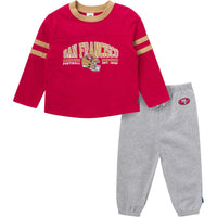 2-Piece Infant & Toddler Boys 49ers Shirt and Sweat pant Set
