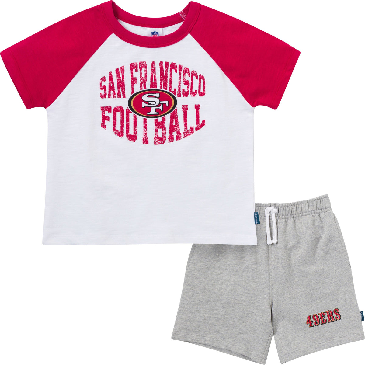 2-Piece Infant & Toddler Boys 49ers T-Shirt and Shorts Set