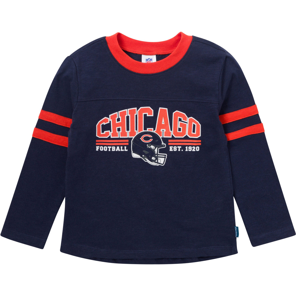2-Piece Infant & Toddler Boys Chicago Bears Shirt and Sweatpant Set, view 2