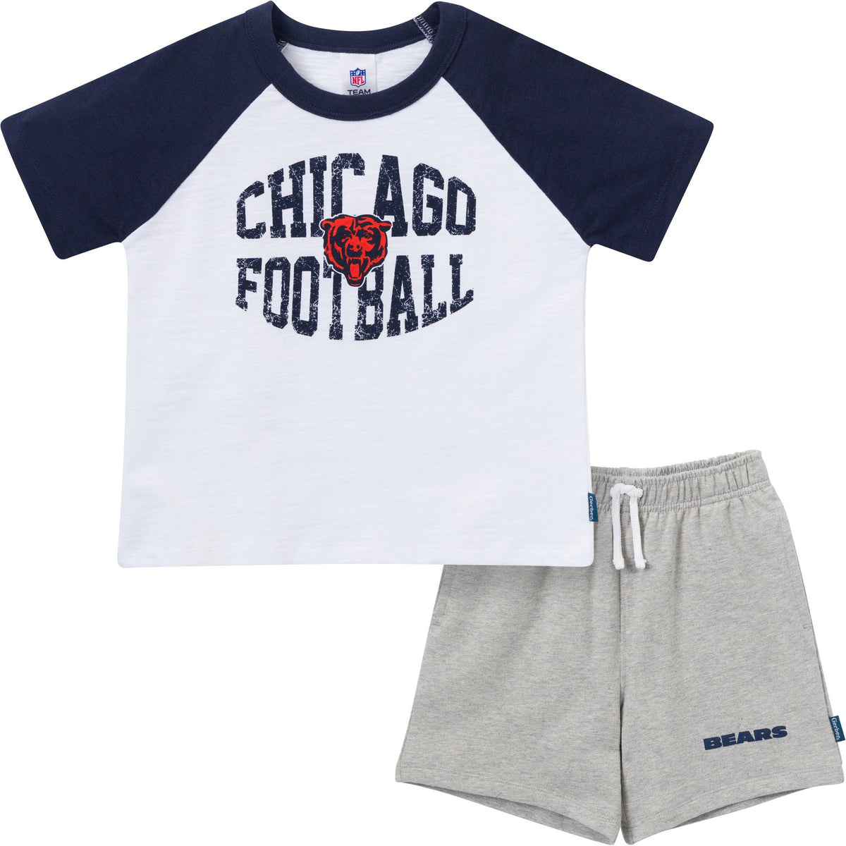 2-Piece Infant & Toddler Boys Chicago Bears T-Shirt and Shorts Set