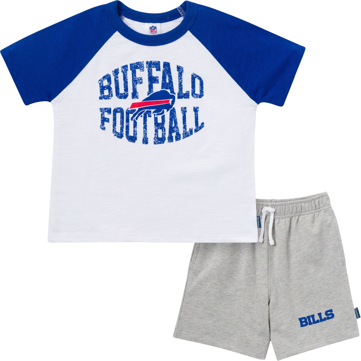2-Piece Infant & Toddler Boys Buffalo Bills T-Shirt and Shorts Set