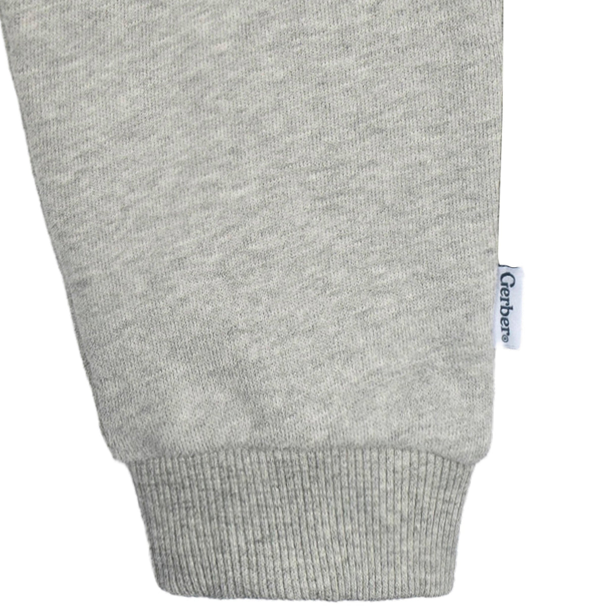 2-Piece Infant & Toddler Boys Grey Top & Jogger Set-Gerber Childrenswear Wholesale