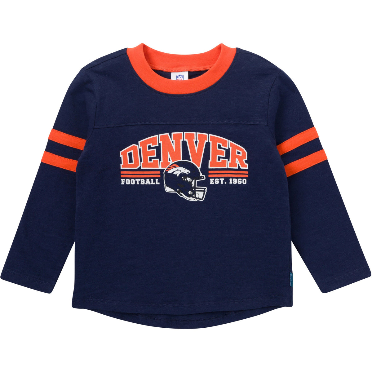 2-Piece Infant & Toddler Boys Denver Broncos Shirt and Sweatpant Set, view 2