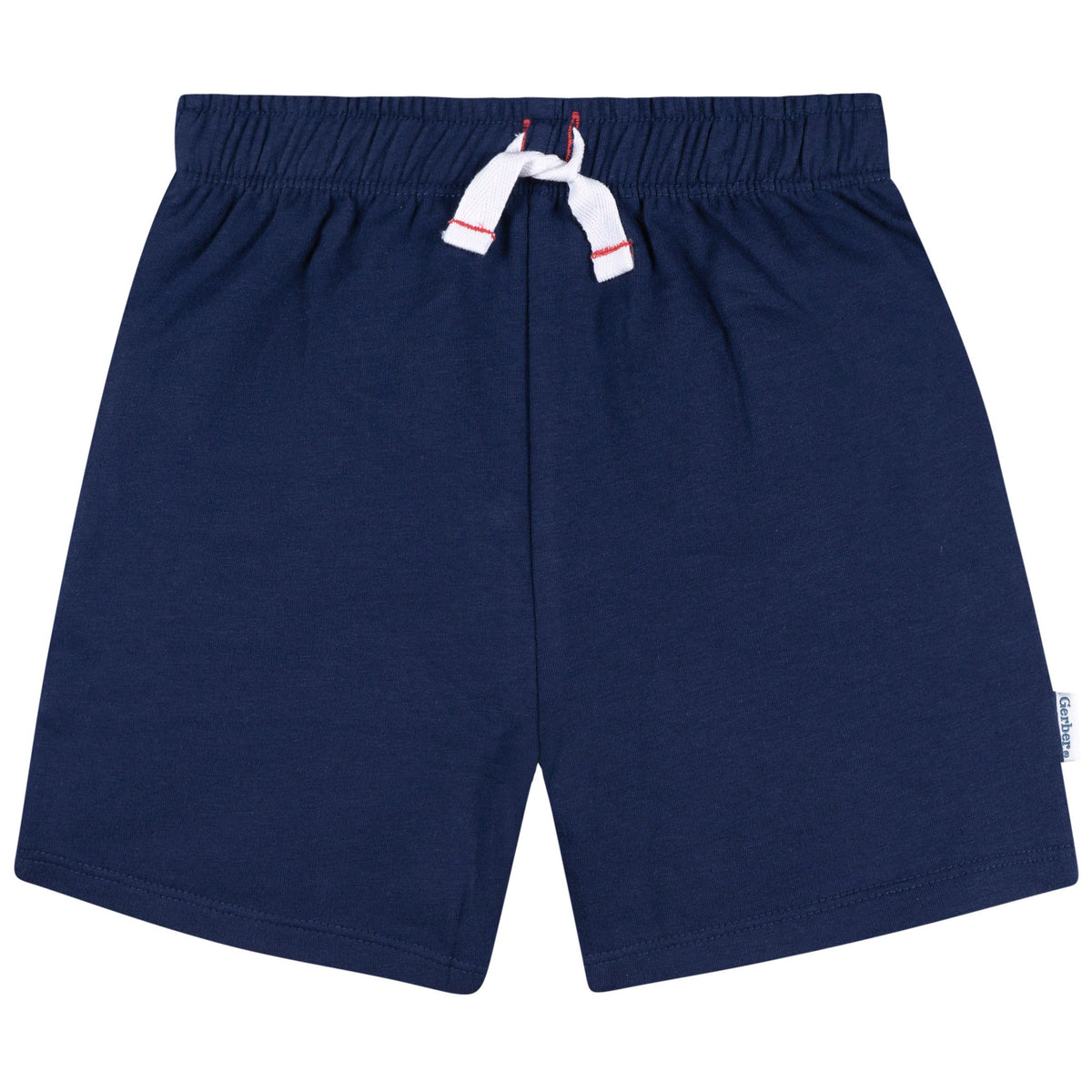 2-Piece Infant & Toddler Boys Red & Blue Polo Shirt and Shorts Set, view 4