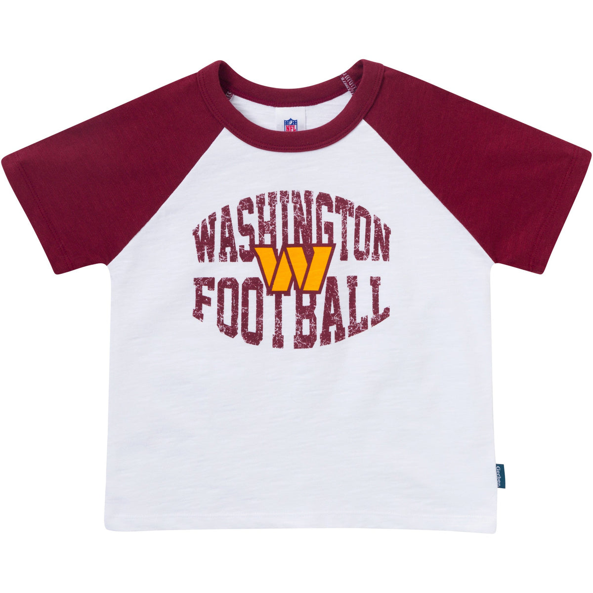 2-Piece Infant & Toddler Boys Commanders T-Shirt and Shorts Set, view 2