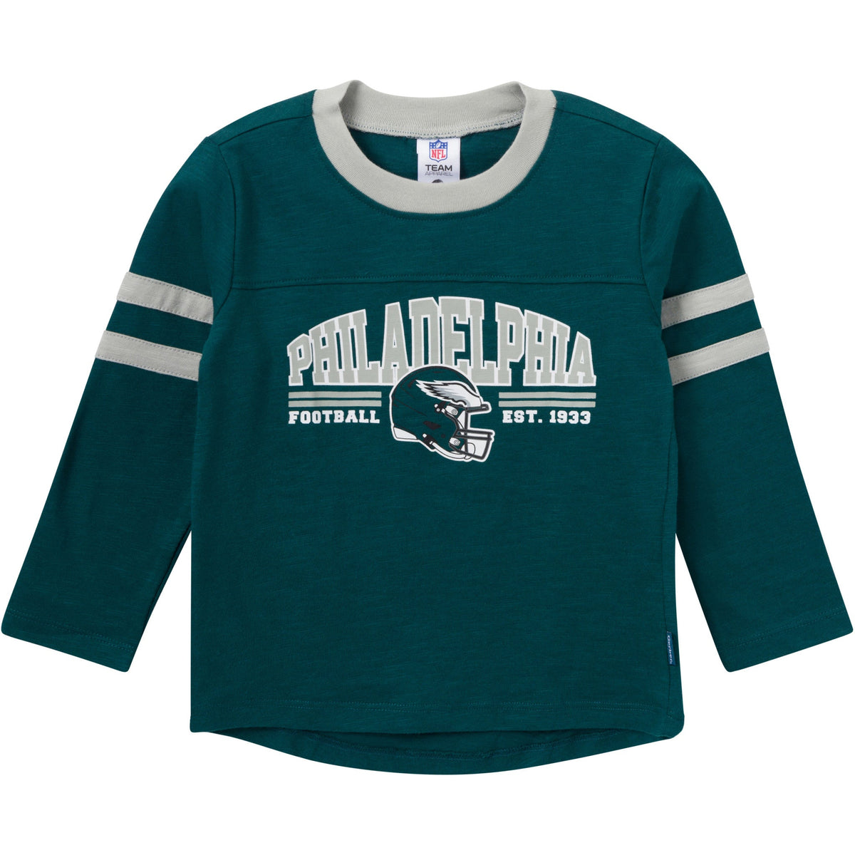 2-Piece Infant & Toddler Boys Philadelphia Eagles Shirt and Sweatpant Set, view 2