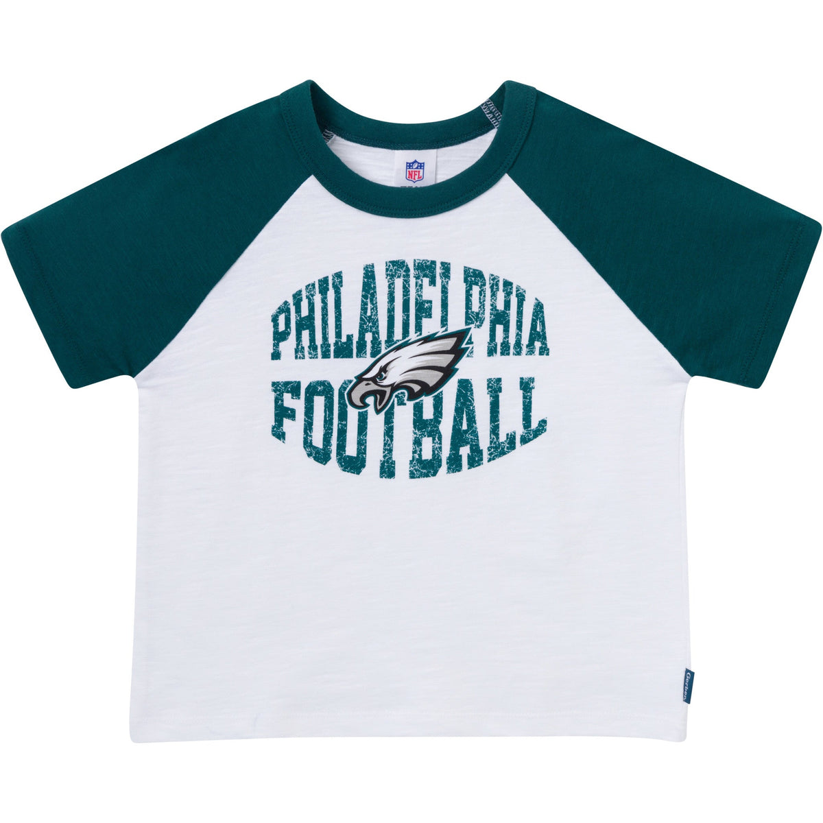 2-Piece Infant & Toddler Boys Philadelphia Eagles T-Shirt and Shorts Set, view 2