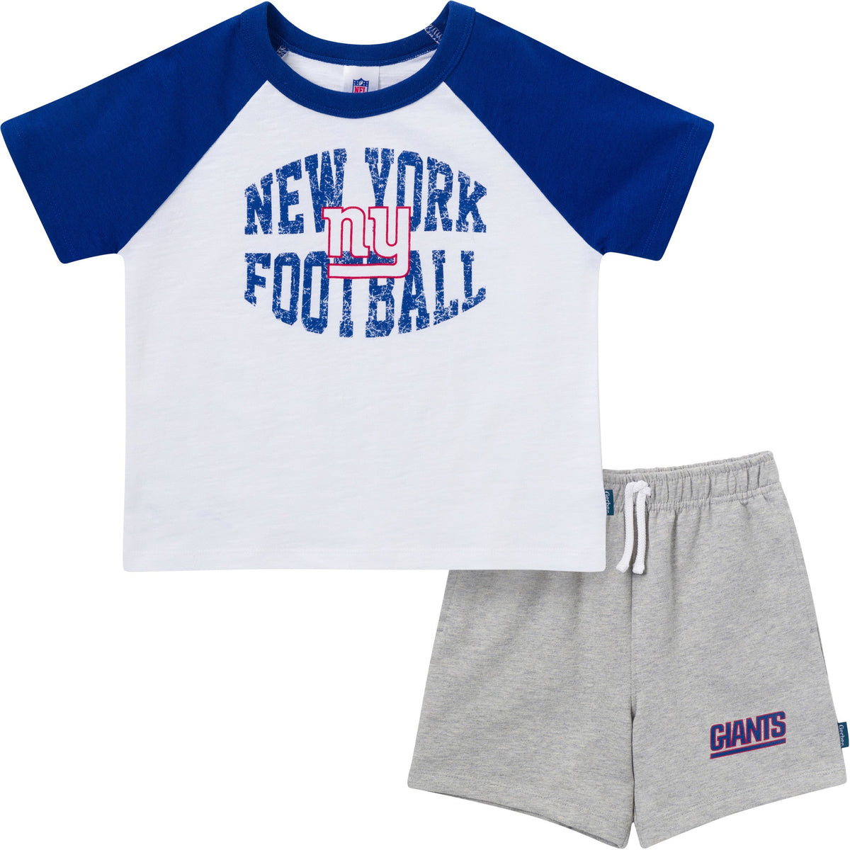 2-Piece Infant & Toddler Boys New York Giants T-Shirt and Shorts Set