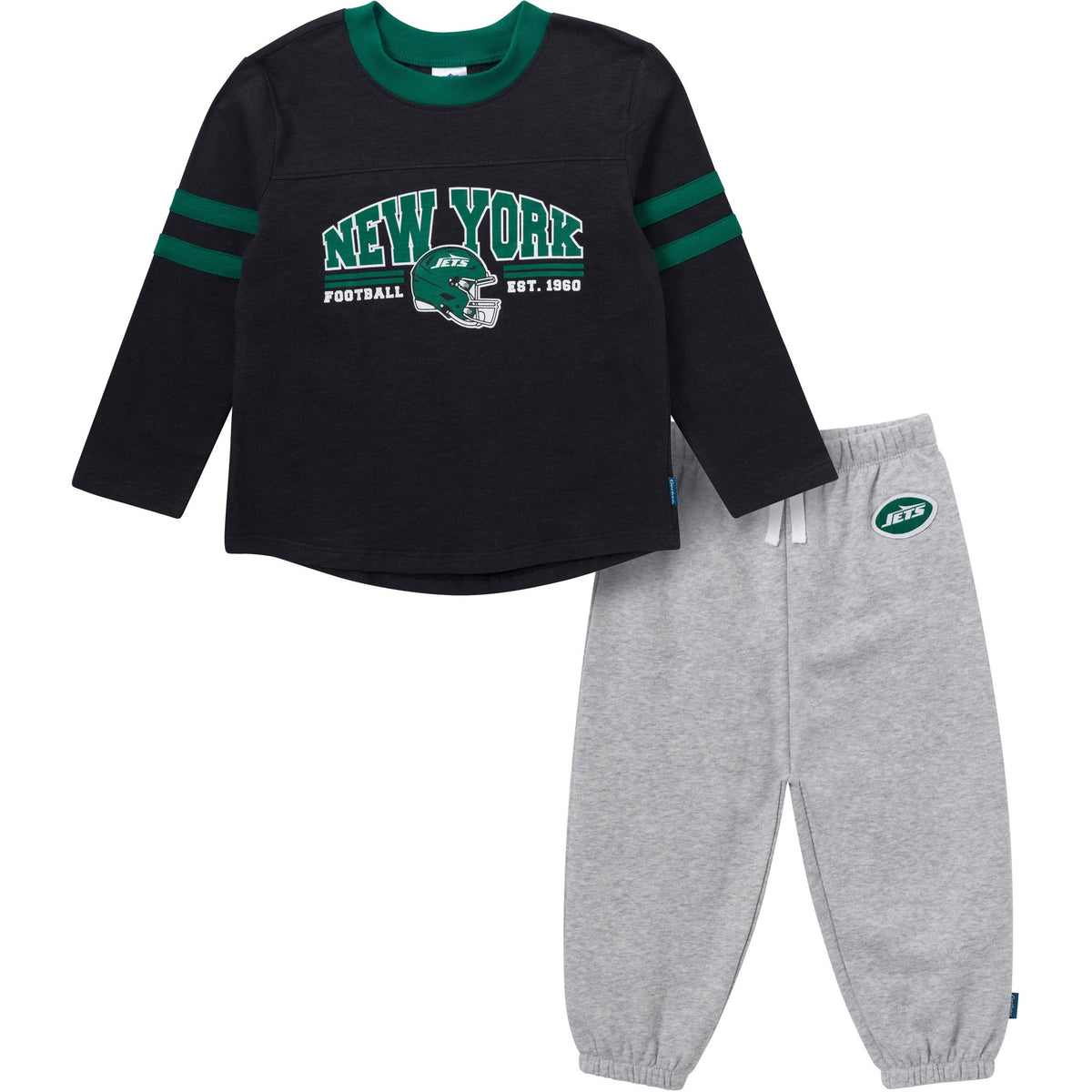 2-Piece Infant & Toddler Boys New York Jets Shirt and Sweatpant Set