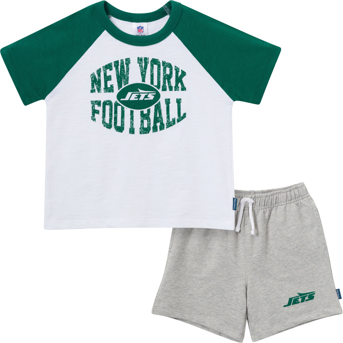 2-Piece Infant & Toddler Boys New York Jets T-Shirt and Shorts Set