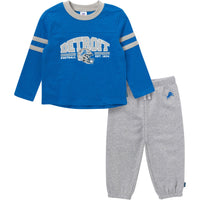 2-Piece Infant & Toddler Boys Detroit Lions Shirt and Sweatpant Set