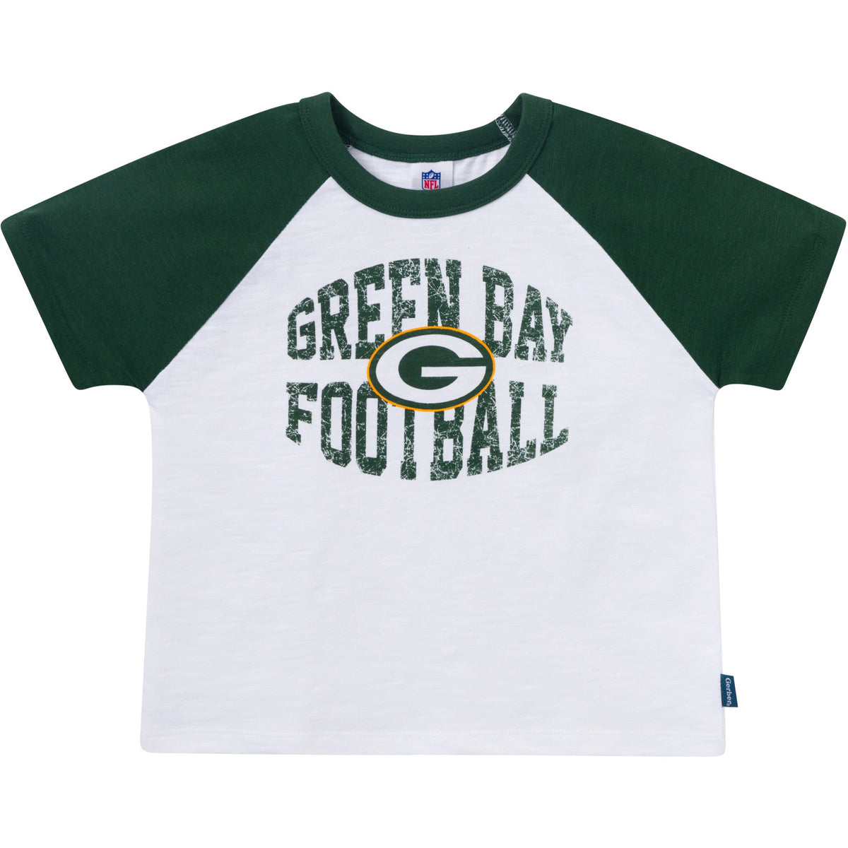 2-Piece Infant & Toddler Boys Green Bay Packers T-Shirt and Shorts Set, view 2