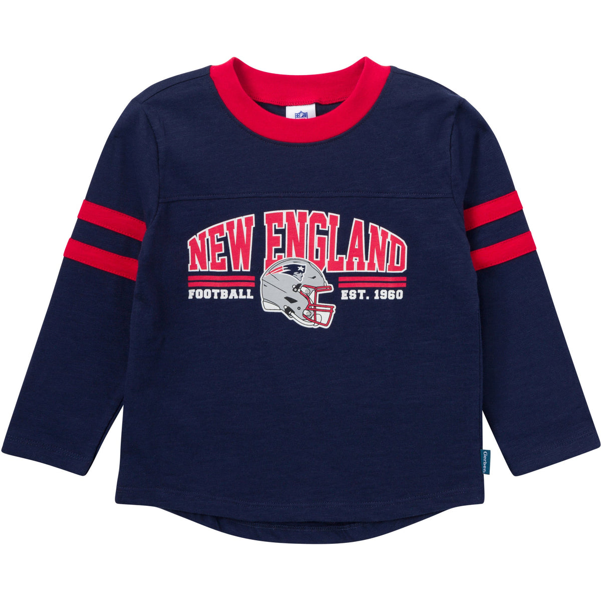 2-Piece Infant & Toddler Boys New England Patriots Shirt and Sweatpant Set, view 2