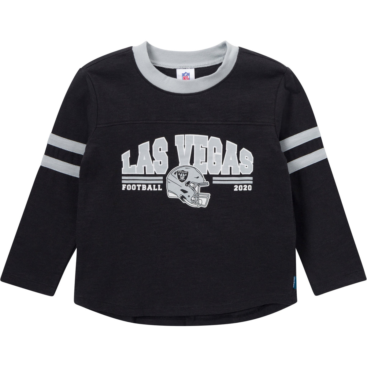 2-Piece Infant & Toddler Boys Las Vegas Raiders Shirt and Sweatpant Set, view 2