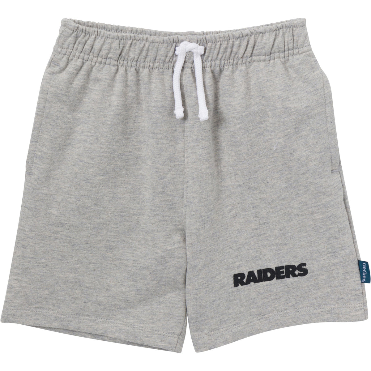 2-Piece Infant & Toddler Boys Las Vegas Raiders T-Shirt and Shorts Set, view 3