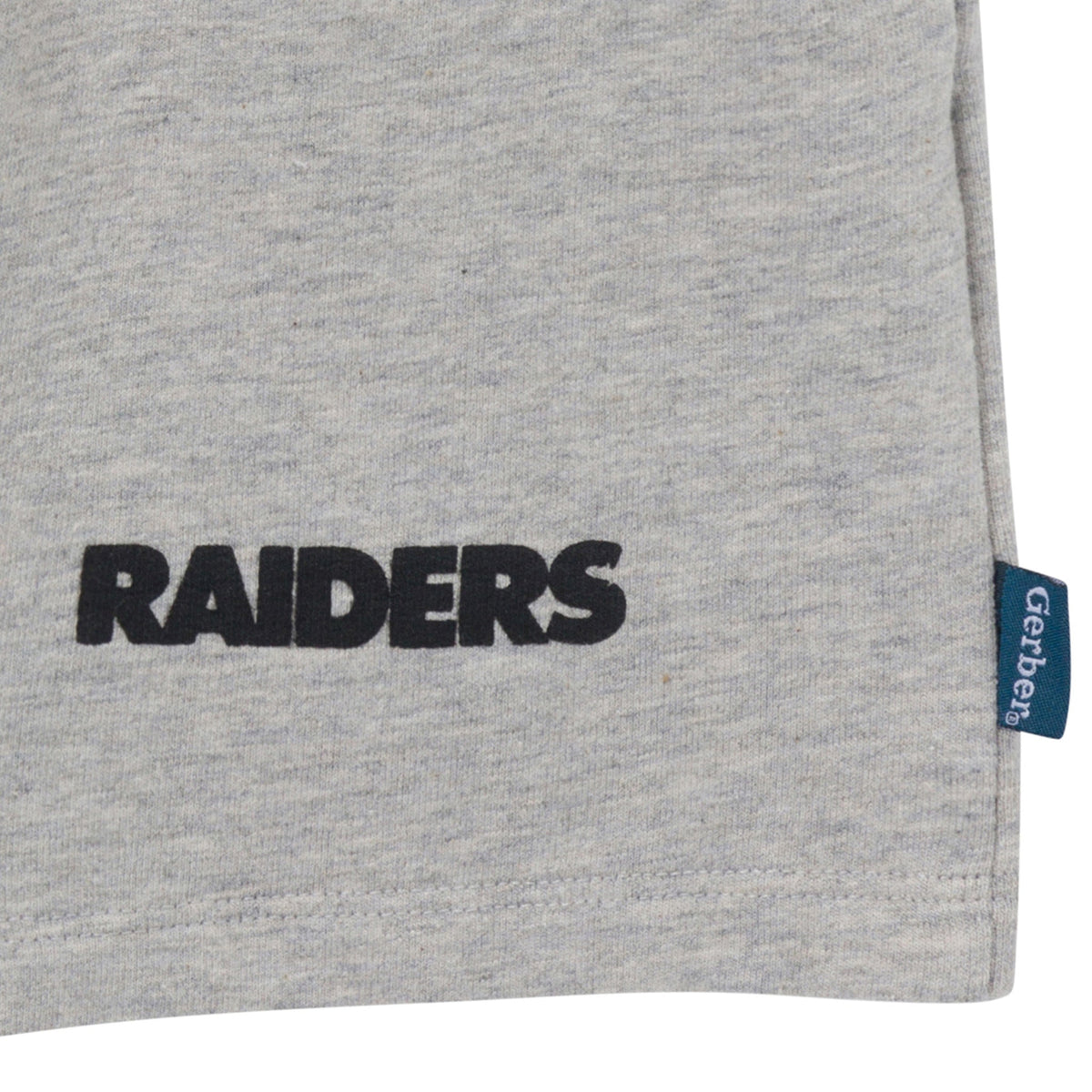 2-Piece Infant & Toddler Boys Las Vegas Raiders T-Shirt and Shorts Set, view 4