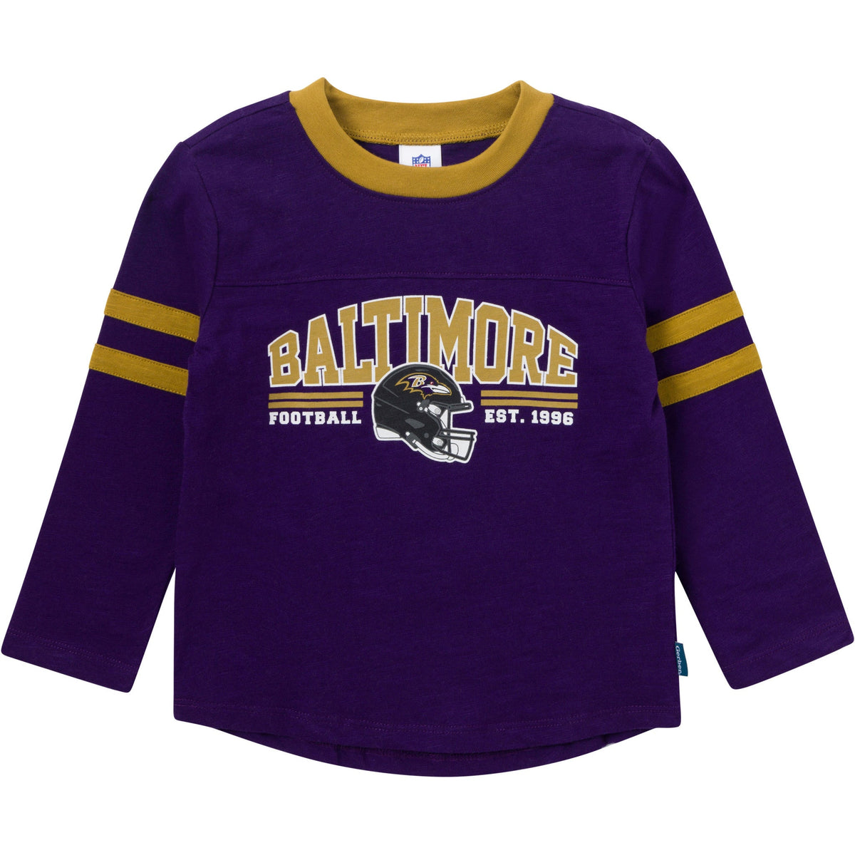 2-Piece Infant & Toddler Boys Baltimore Ravens Shirt and Sweatpant Set, view 2