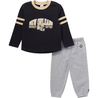 2-Piece Infant & Toddler Boys New Orleans Saints Shirt and Sweatpant Set