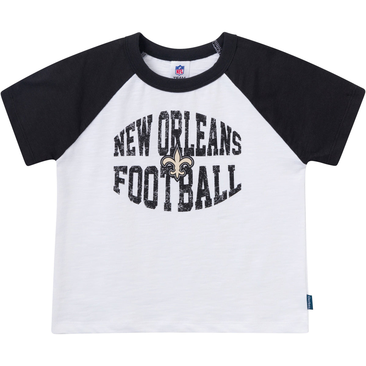 2-Piece Infant & Toddler Boys New Orleans Saints T-Shirt and Shorts Set, view 2