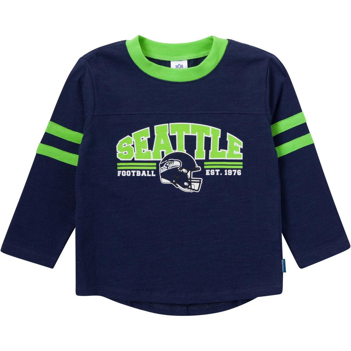 2-Piece Infant & Toddler Boys Seattle Seahawks Shirt and Sweatpant Set, view 2