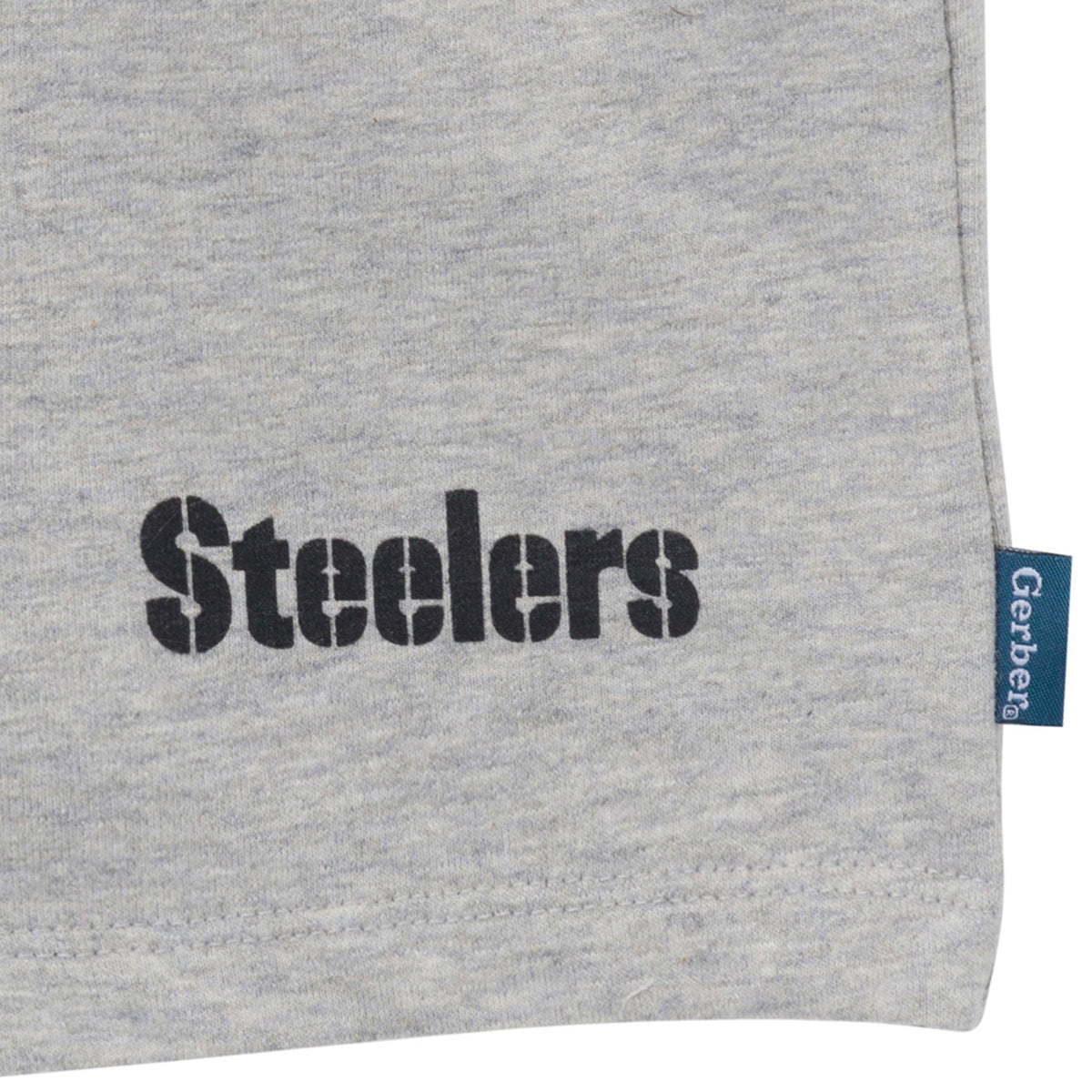 2-Piece Infant & Toddler Boys Pittsburgh Steelers T-Shirt and Shorts Set, view 4