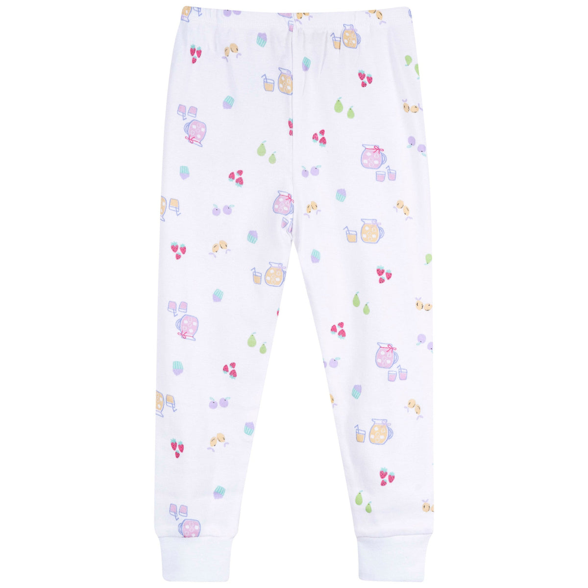 2-Piece Infant & Toddler Girls Lemonade Cotton Pajama Set, view 5