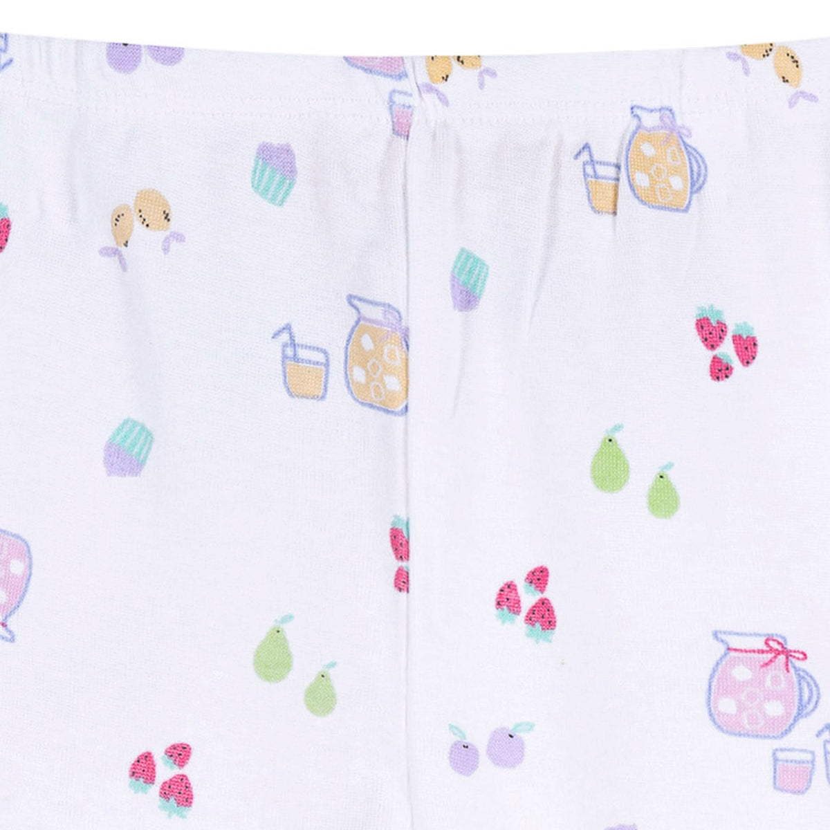 2-Piece Infant & Toddler Girls Lemonade Cotton Pajama Set, view 6