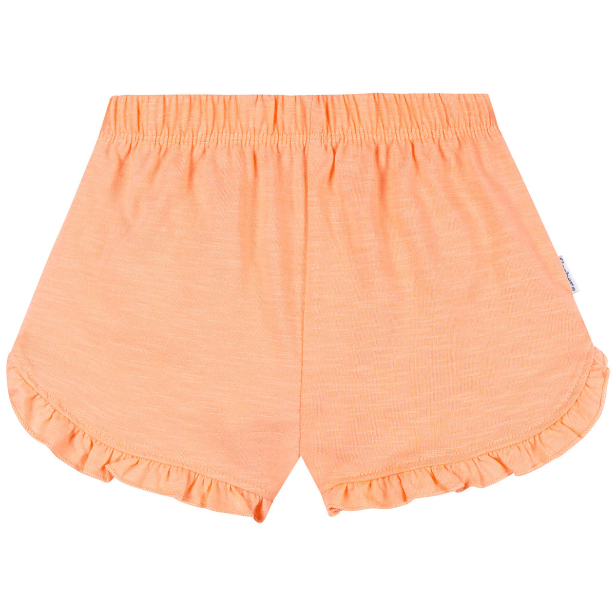 2-Piece Infant & Toddler Girls Peach Pocket Tee and Shorts Set, view 5