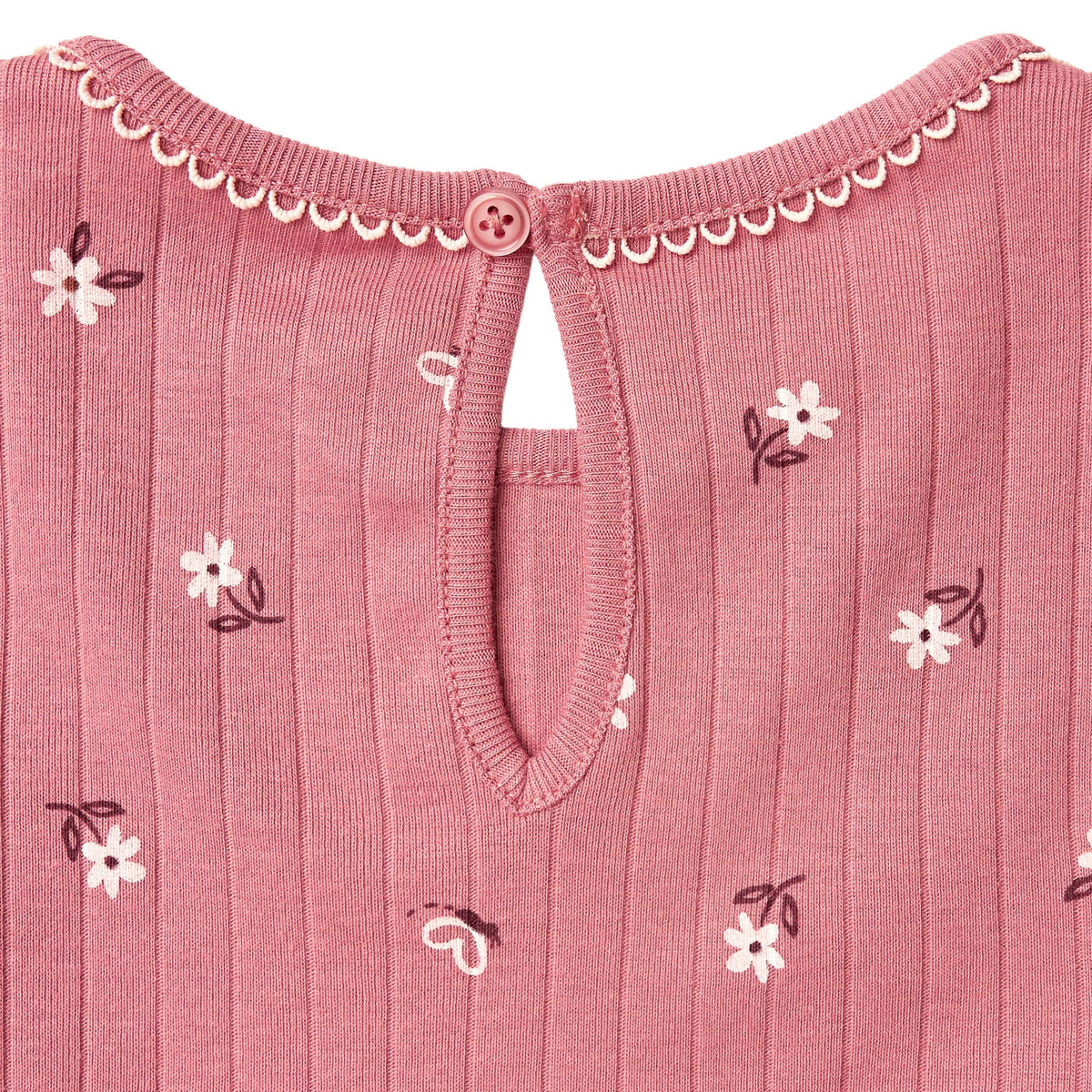 2-Piece Infant & Toddler Girls Rose Dress Set-Gerber Childrenswear Wholesale