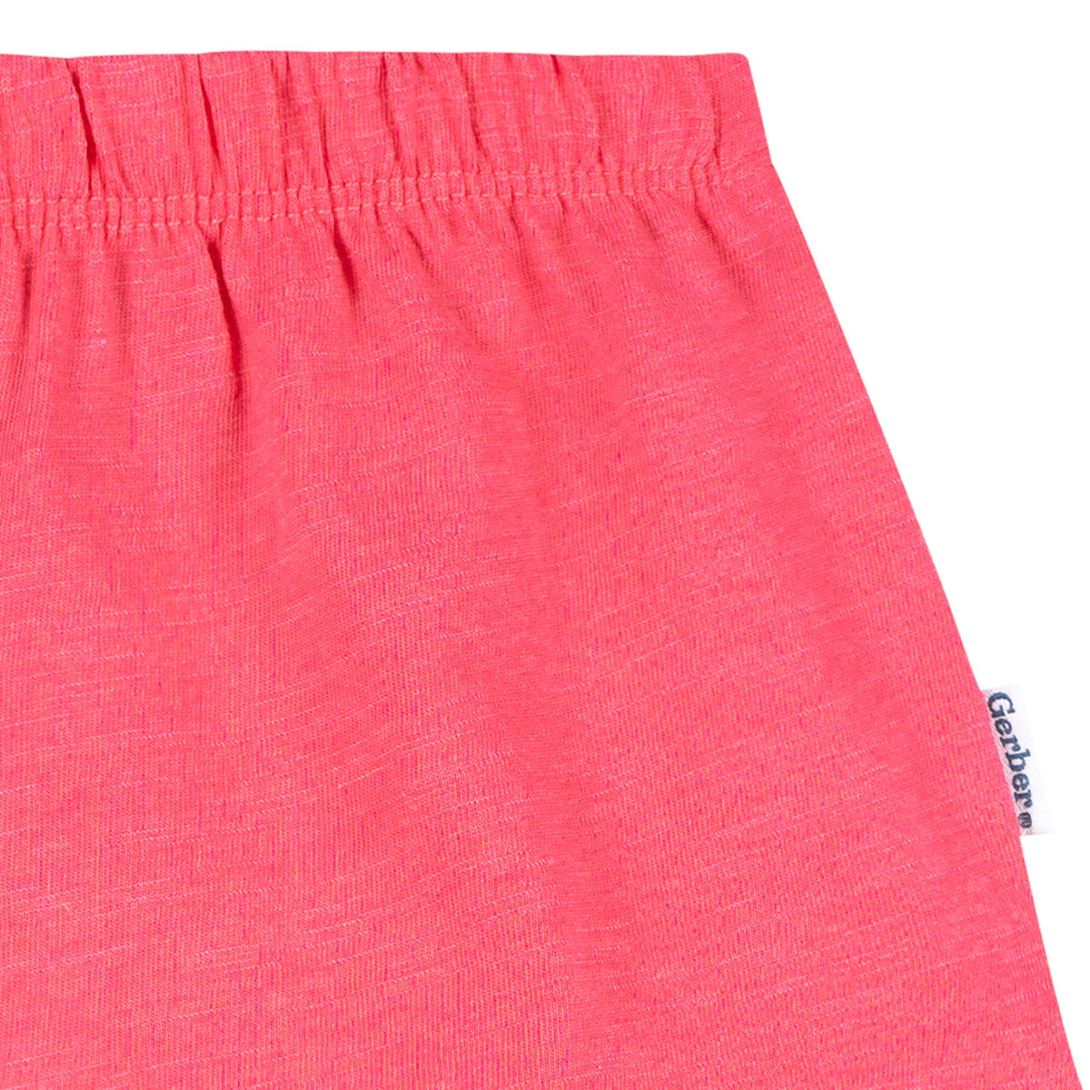 2-Piece Infant & Toddler Girls Rose Pocket Tee and Shorts Set, view 6