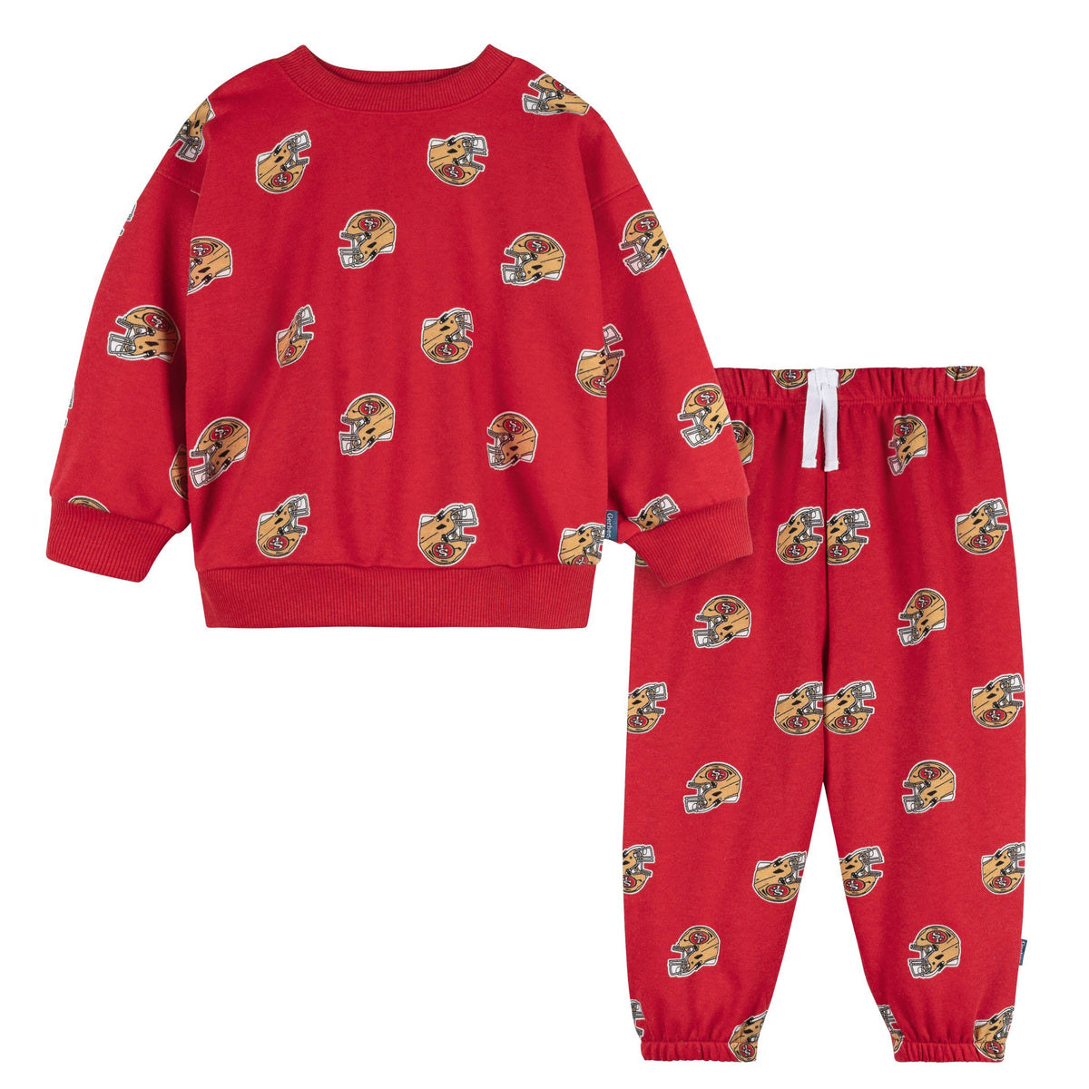 2-Piece Infant & Toddler Neutral 49Ers Sweatshirt and Pant Set