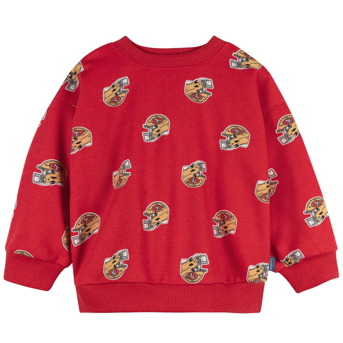 2-Piece Infant & Toddler Neutral 49Ers Sweatshirt and Pant Set, view 2