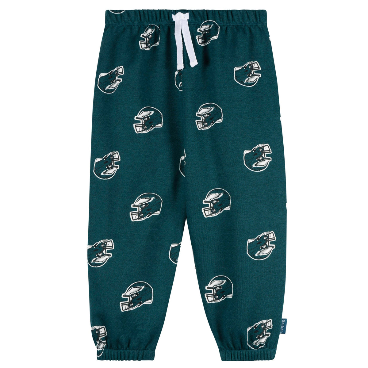 2-Piece Infant & Toddler Neutral Philadelphia Eagles Sweatshirt and Pant Set, view 3